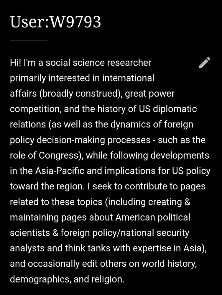 User page for W9793 on Wikipedia

