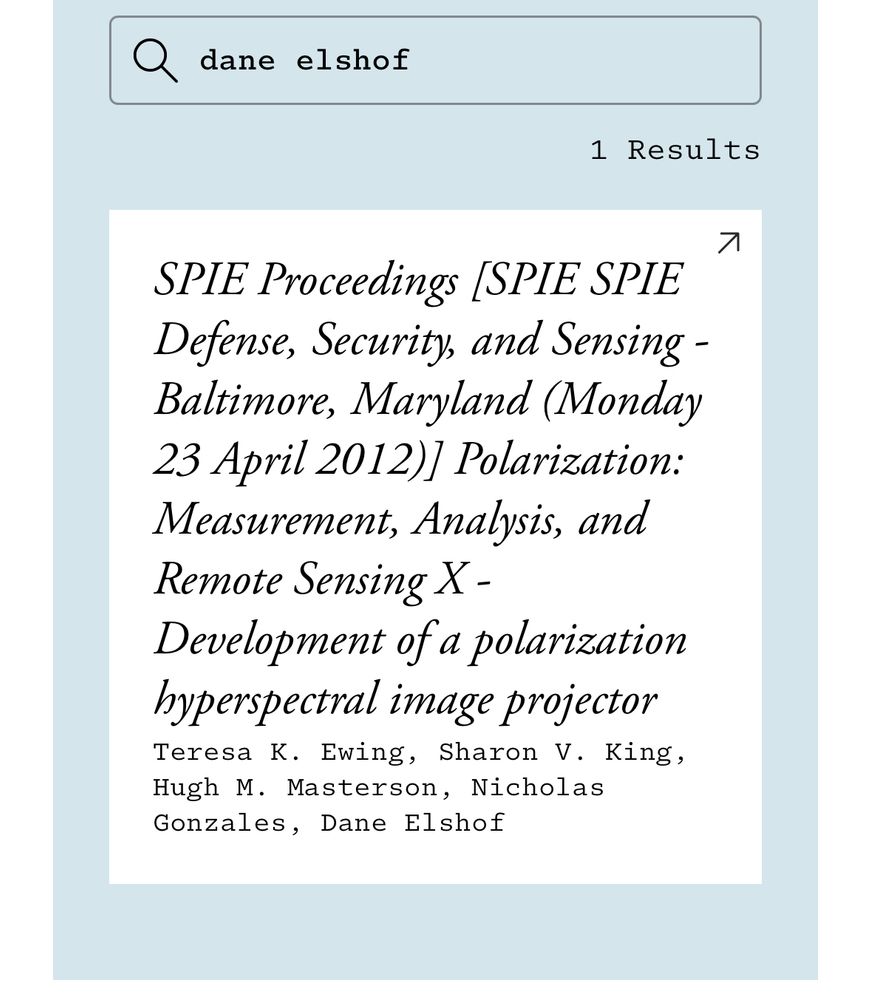 Search results on The Atlantic's article about Meta's illegal torrenting. One result from the SPIE Proceedings: "Development of a polarization hyperspectral image projector"