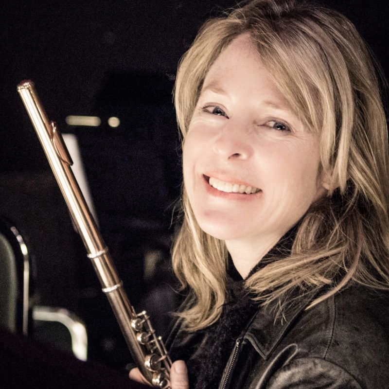 Paula Redinger, Principal Flutist of the Arizona Opera Orchestra.