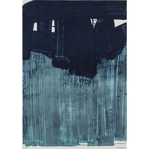 Pierre Soulages - Lithographie 23 (1969) 