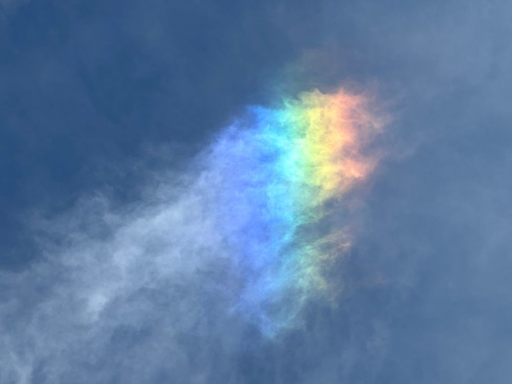Rainbow cloud
