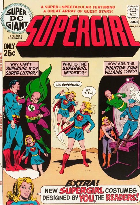 Super DC Giant #24 starring Supergirl 