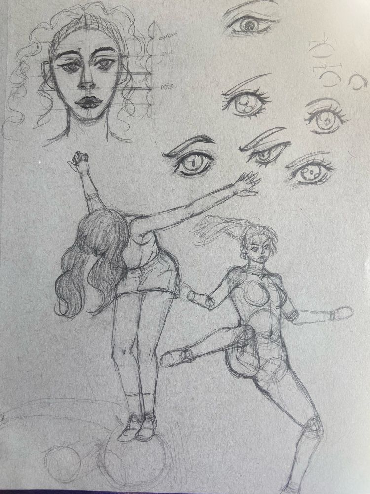 Kagome stomping or praising, you choose. Sango Kicking. A face and some Inuyasha cast eyes. 