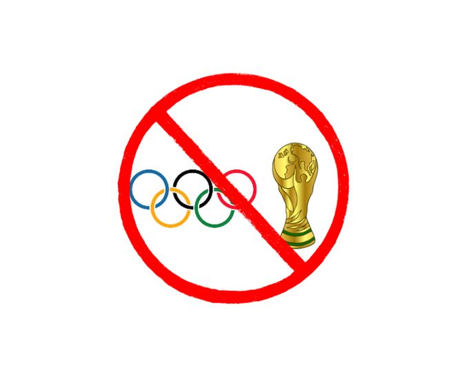 Remove the Olympics & World Cup from US