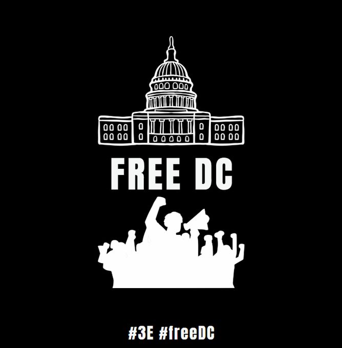 call to protest in DC to resist Trump's military occupation