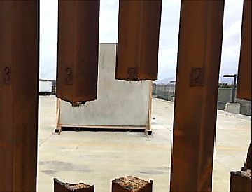 US border wall, stolen