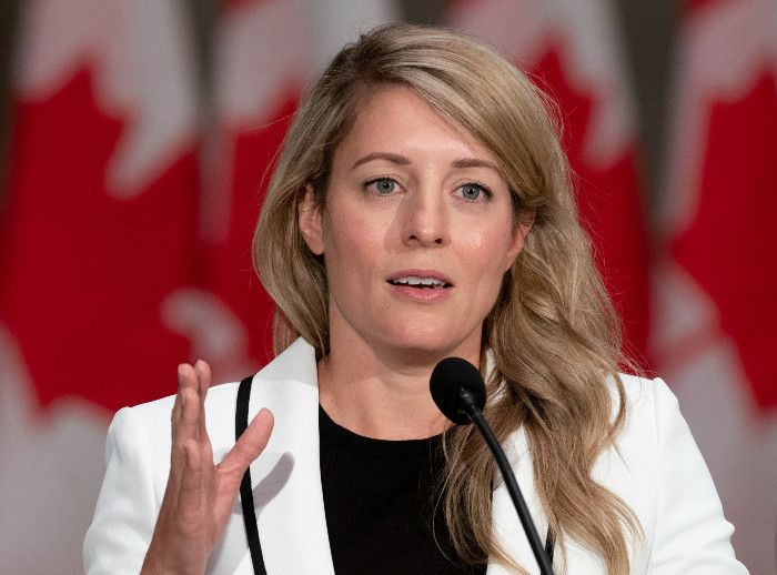Mélanie Joly Canada’s foreign ministry 