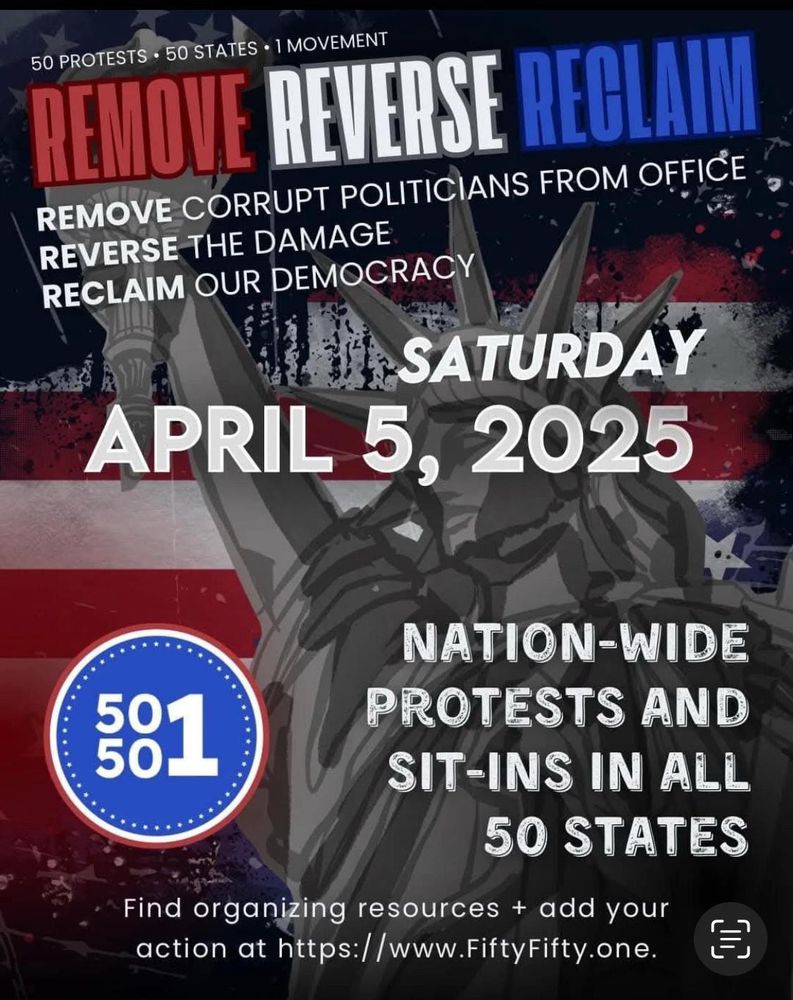 50501 rally poster