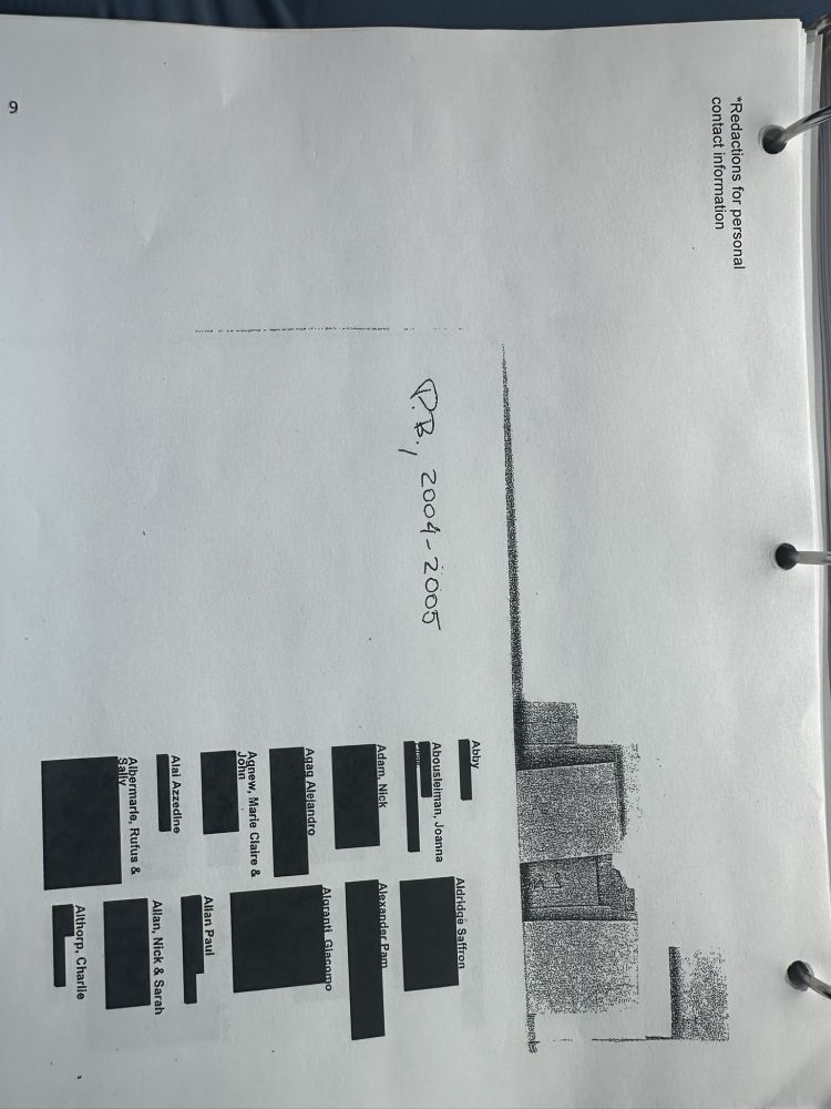 list of numbers and addresses redact by white house (2025)