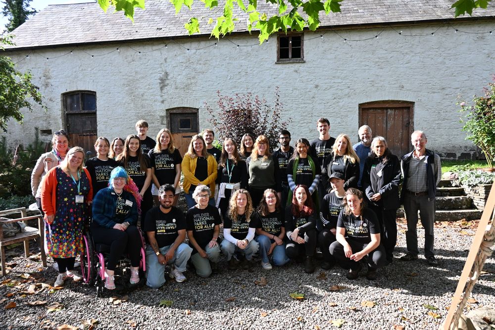 Future Leaders outside in Penpont