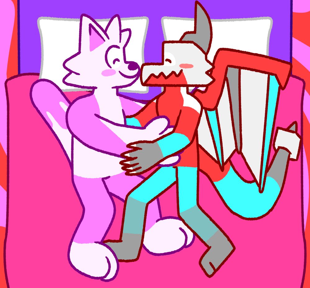 <3 cat loves their dragon!