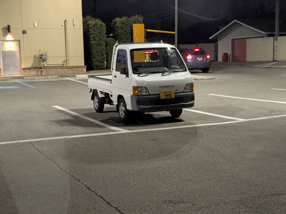 Another angle...tiny pickup truck 