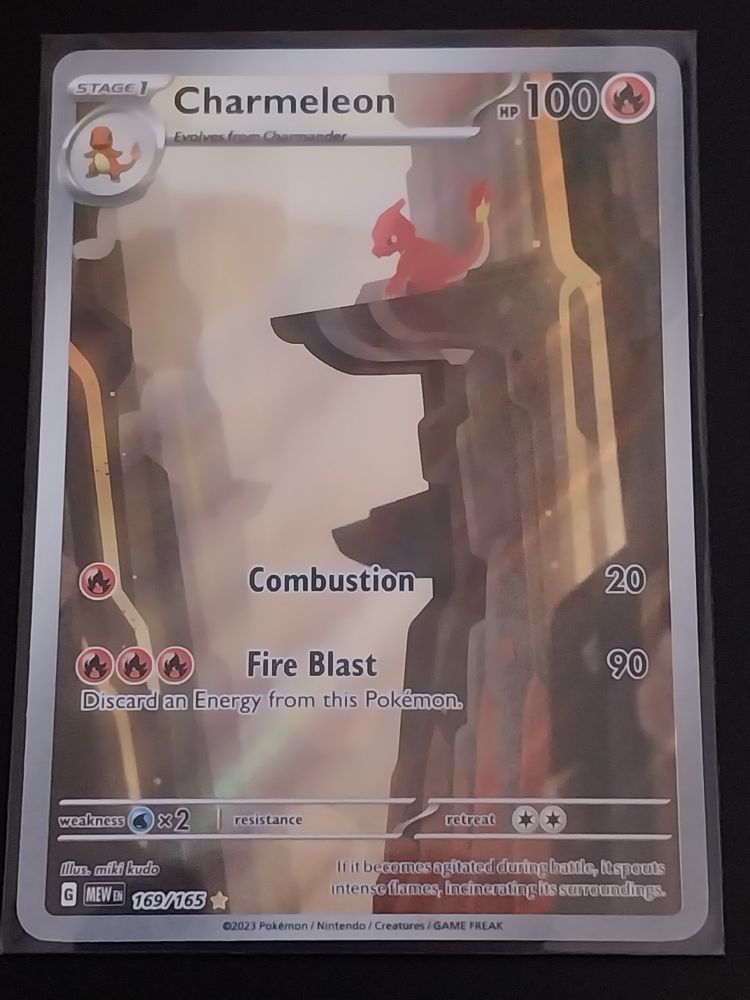 Charmeleon Art Rare 151