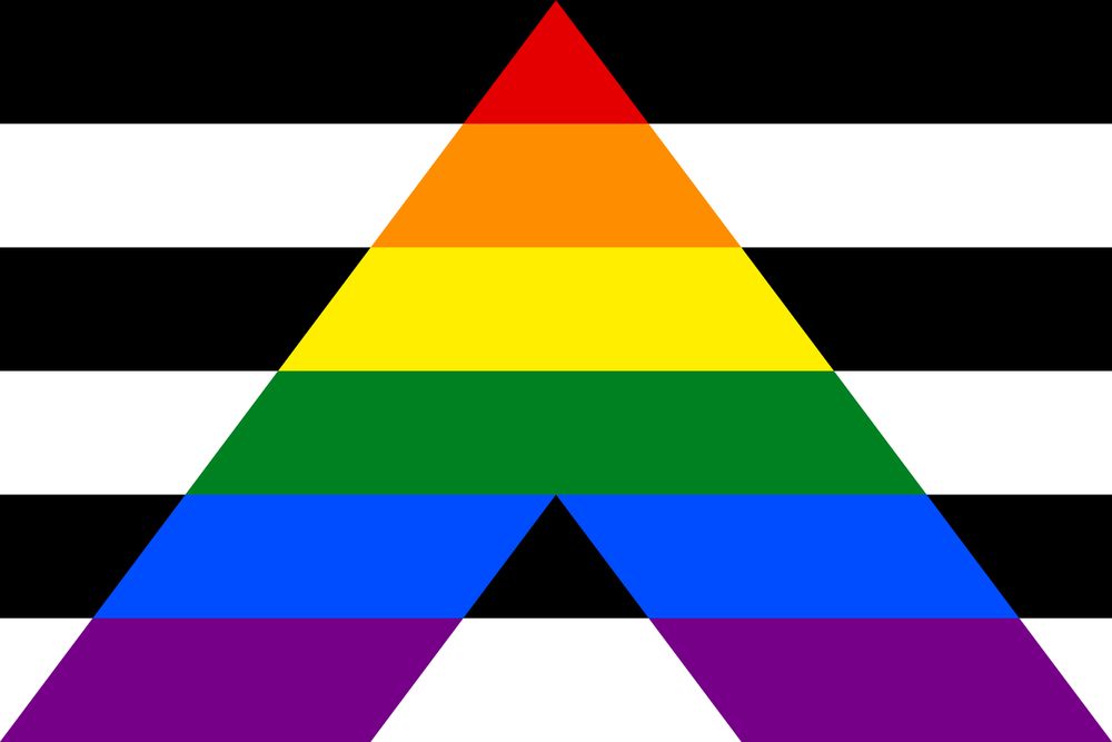 Straight Ally Flag