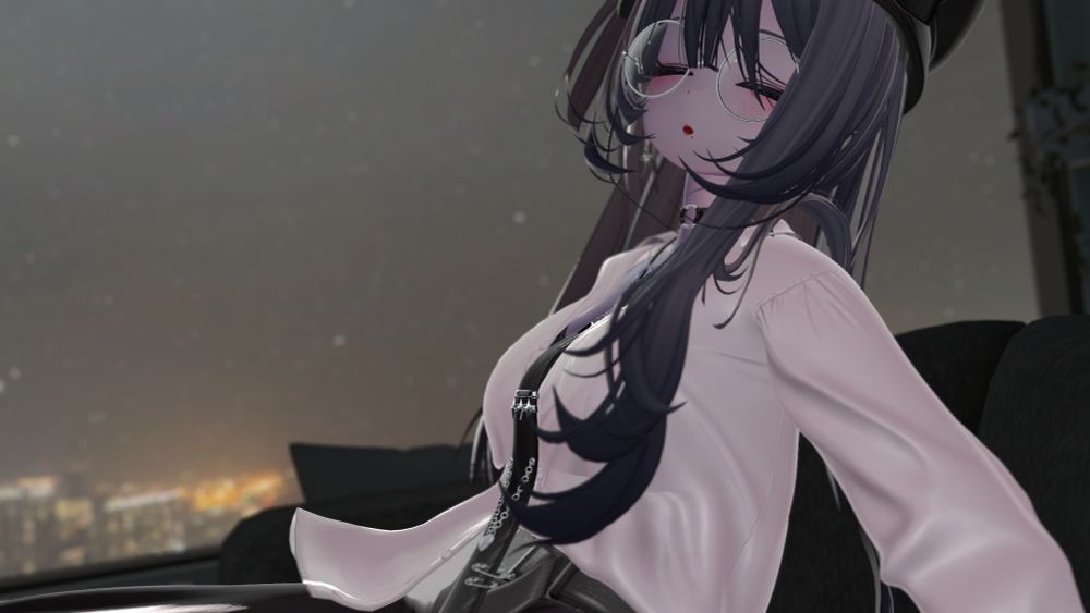 疲れた～ってなってるルルネ