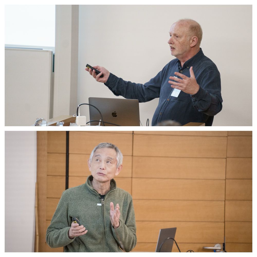 Rob Martienssen (CSHL) and Yoichi Shinkai (Riken)