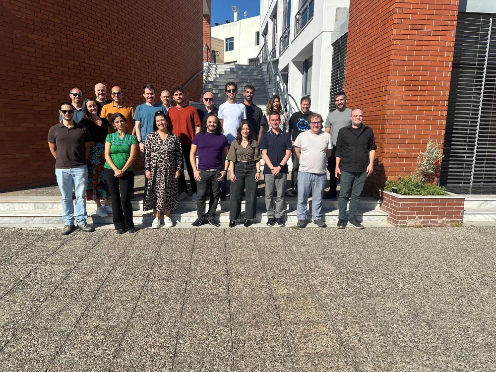 The project team together. Team shot 