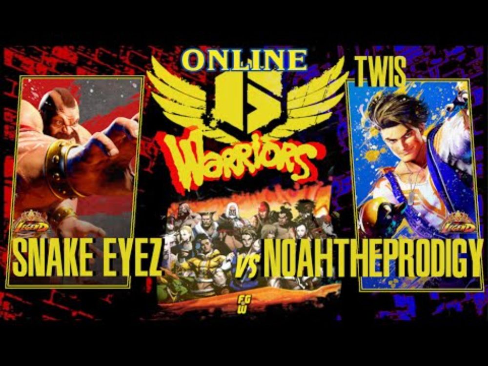 SF6 × Snake Eyez «Zangief» vs TWIS NoahTheProdigy «Luke» | High Level Street Fighter 6