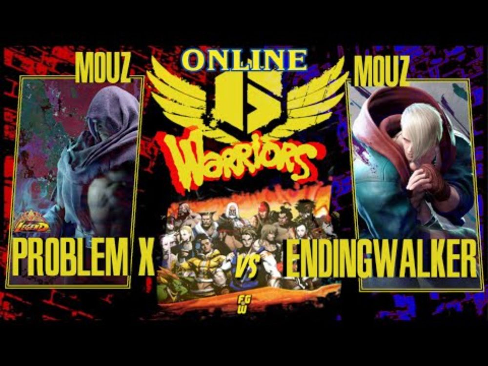 SF6 × MOUZ Problem X «M. Bison» vs MOUZ EndingWalker «Ed» | High Level Street Fighter 6