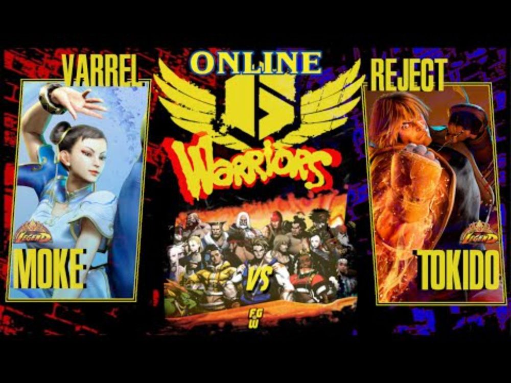 SF6 × VARREL moke «Chun-Li» vs REJECT/ROHTO Z! Tokido «Ken» | High Level Street Fighter 6