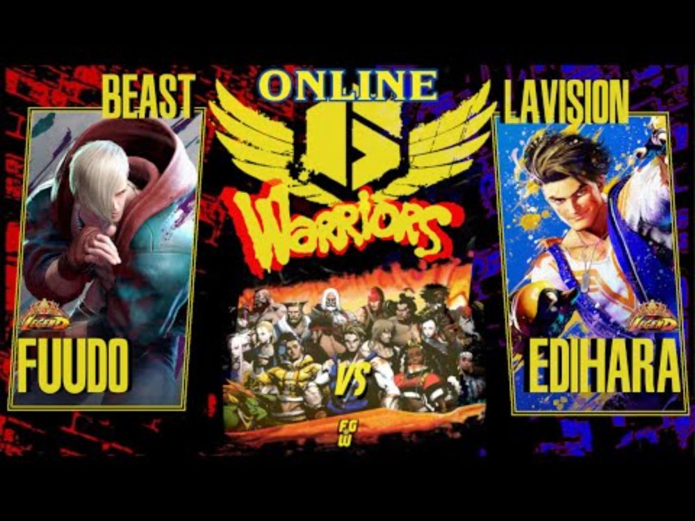 SF6 × BEAST Fuudo ふ〜ど «Ed» vs LaVISION Edihara «Luke» | High Level Street Fighter 6