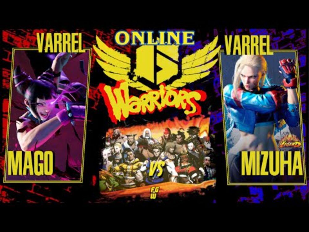 SF6 × VARREL Mago «Juri» vs VARREL Mizuha «Cammy» | High Level Street Fighter 6