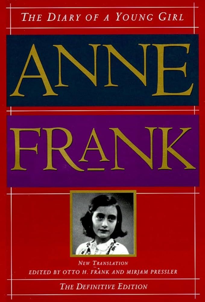 Book cover of The Diary of a Young Girl: the Definitive Edition by Anne Frank