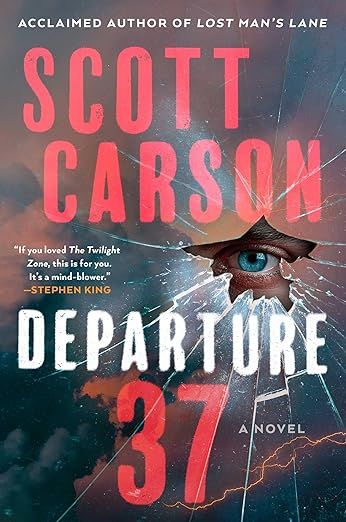 book jacket - Departure 37 by Scott Carson