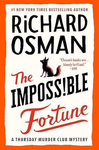 book jacket - The Impossible Fortune by Richard Osman