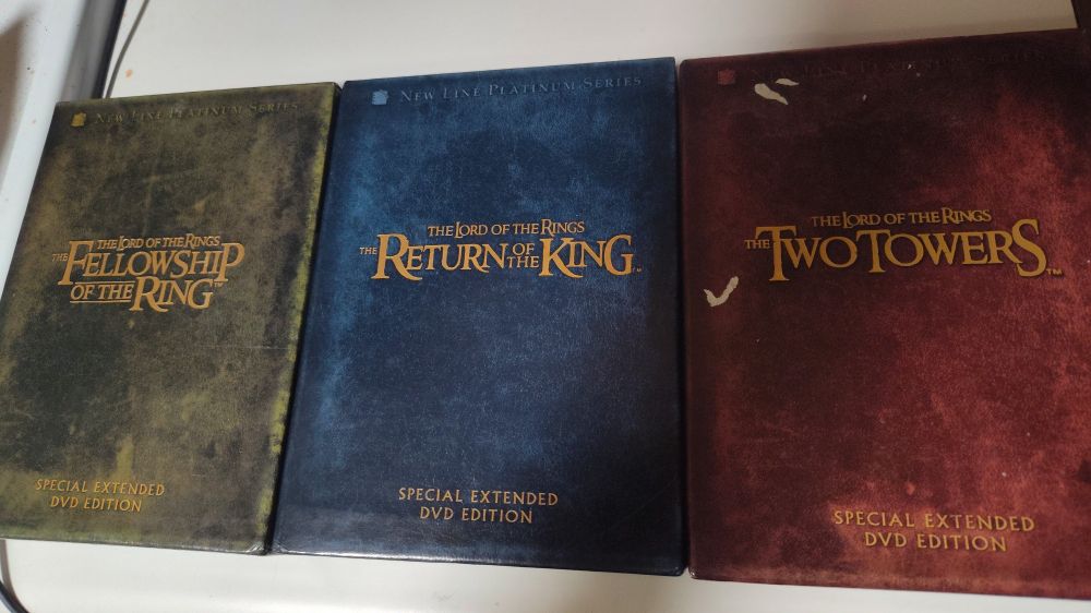 Lord of the Rings trilogy boxed set with appendices