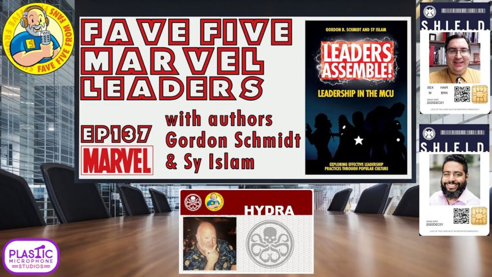 FFFF Ep137 Fave Five Marvel Leaders