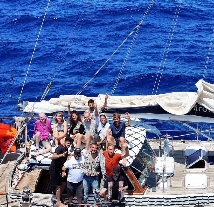 Picture of the freedom flotilla 