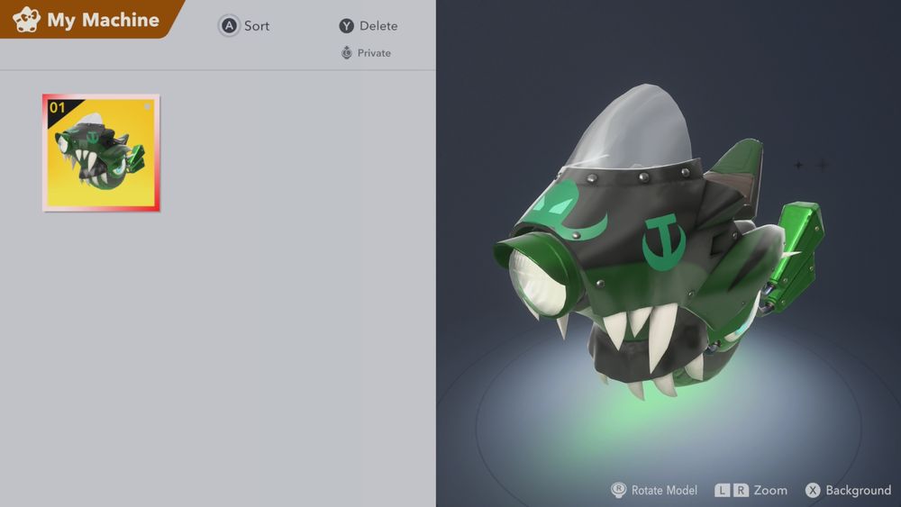 Rex wheelie based on tuska