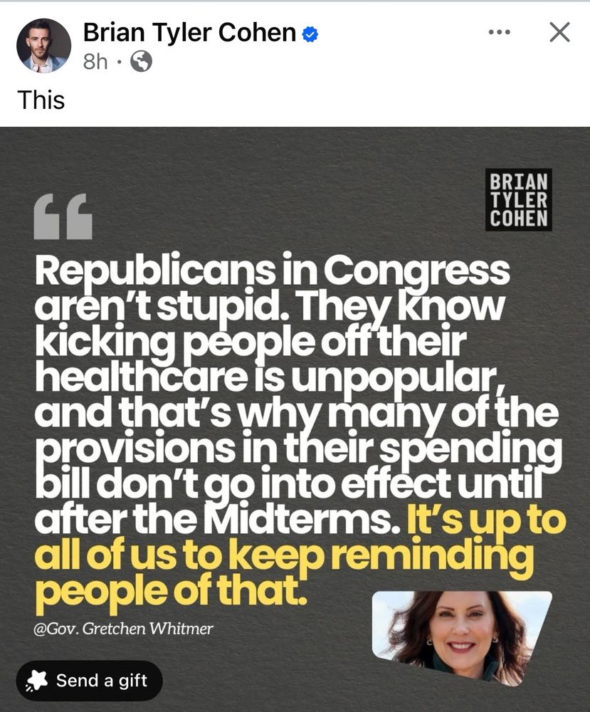 GOP will tank healthcare for millions IF they return to office. Let’s make sure they DO NOT!