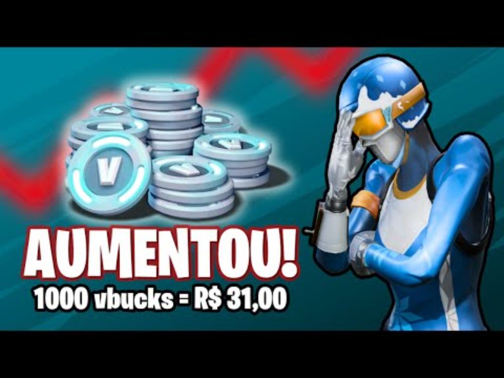 O PREÇO DOS VBUCKS AUMENTARAM! (POLÊMICO ⚠) - HYCKII das NOTÍCIAS