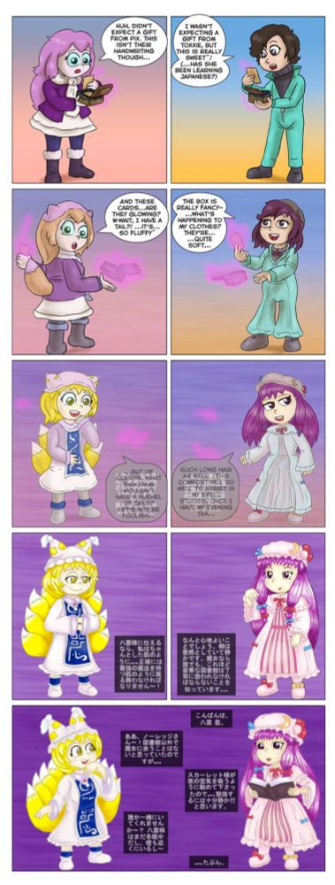 CMSN - Ran and Patchouli Touhou TF by Mandolin-Glockens on DeviantArt