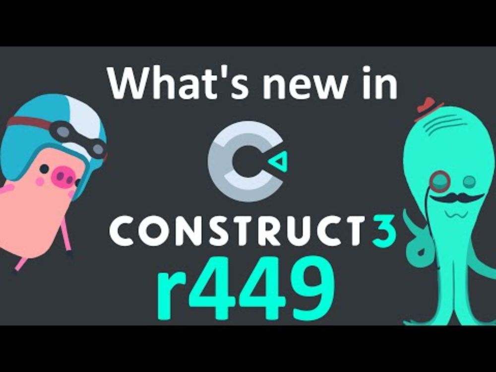 What's new in Construct 3 r449