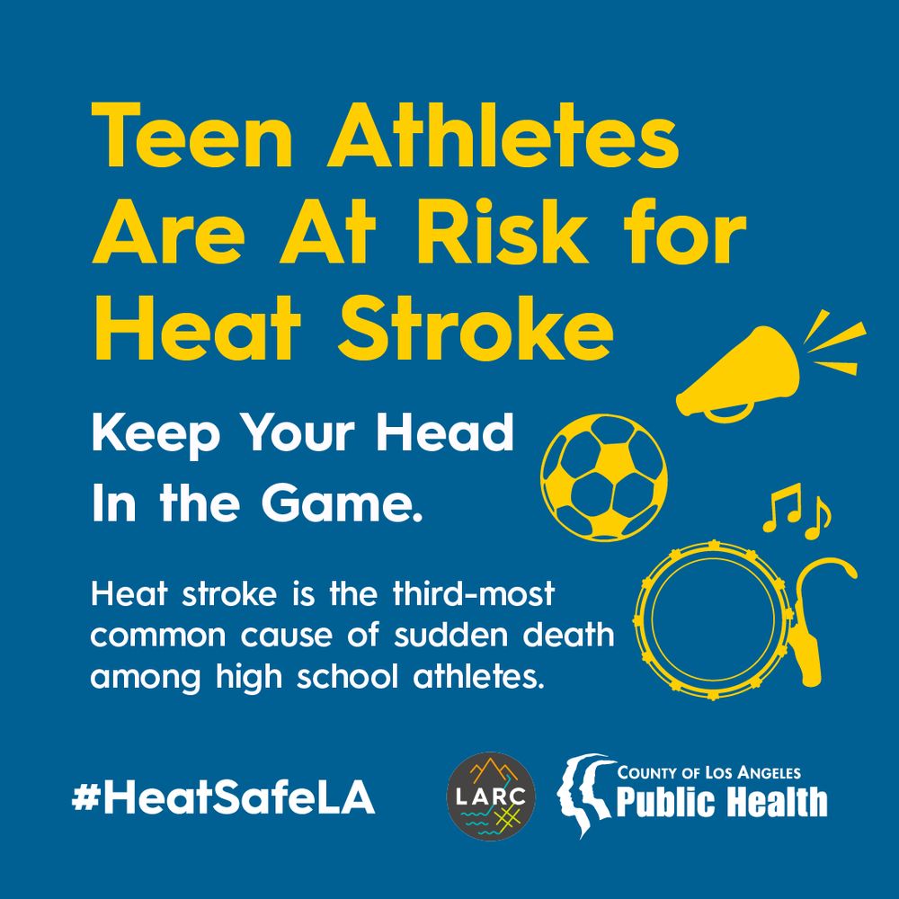 Teen Athletes Are At Risk for Heat Stroke
Keep Your Head In the Game.

Heat stroke is the third-most common cause of sudden death among high school athletes. 
