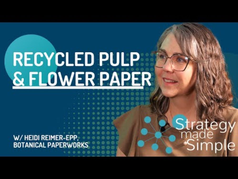 Recycled Pulp and Flower Paper: Heidi Reimer-Epp & Botanical Paperworks