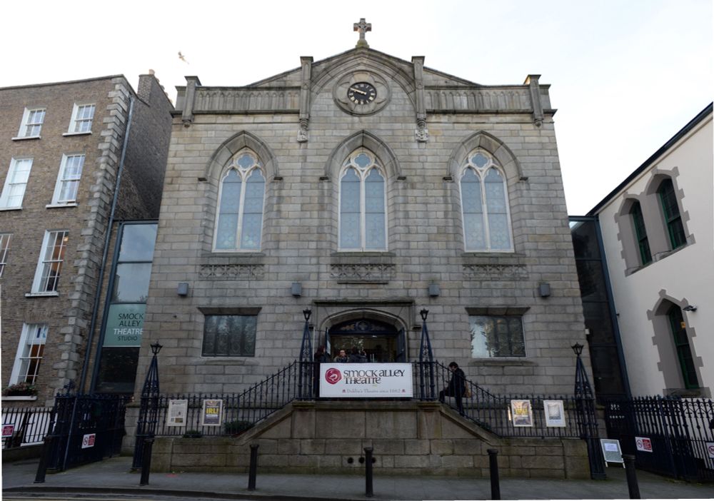 Exterior of Smock Alley theatre, Dublin city, Ireland 