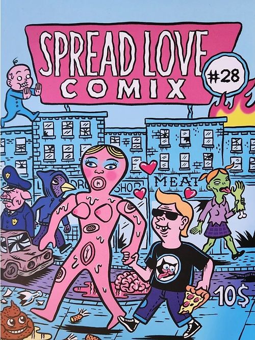 My illustration for @spreadlovezine issue 28.
Support and take it at this url: https://spreadlovezine.com/product-page/spread-love-comix-no-28