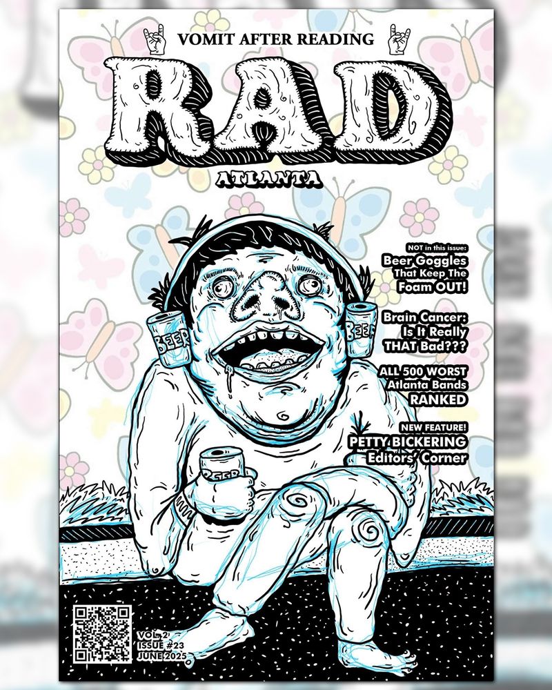 My contribution to issue 23 of Rad Atlanta Comix 
“Music To My Beers”
Share and support!
https://rad-atlanta-zine.weeblysite.com

#undergroundcomix #comix #indiepublishing #indieartist #art #drawing #illustration #ink  #radAtlanta #rad #blouk
