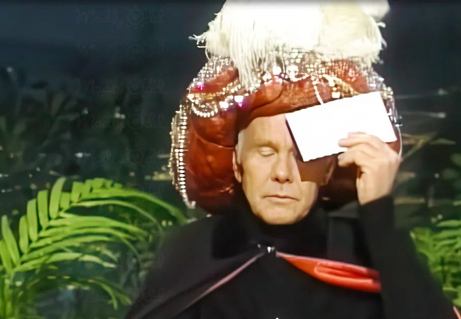 Johnny Carson was really psychic you guys 