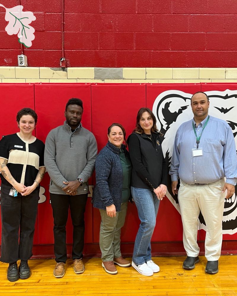 Bridget Bogan, Young Adult Career Counselor at MassHire, Matt Allen, Young Adult Career Counselor at MassHire, Elizabeth Cardona, Community Engagement Manager at WERO, Victoria Szamocki, Drinking Water Analyst at WERO, Thomas Shamgochian, College and Career Readiness Coordinator at Athol High School.