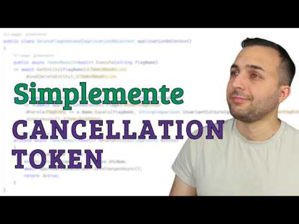 La importancia del token de cancelación