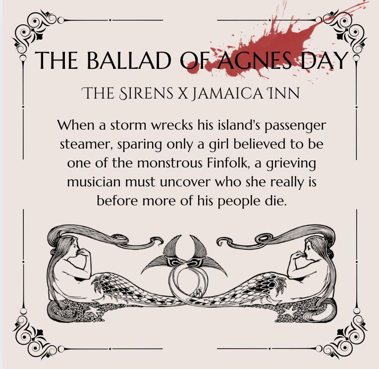 Pitch: When a storm wrecks his island's passenger steamer, sparing only a girl believed to be one of the monstrous Finfolk, a grieving musician must uncover who she really is before more of his people die.