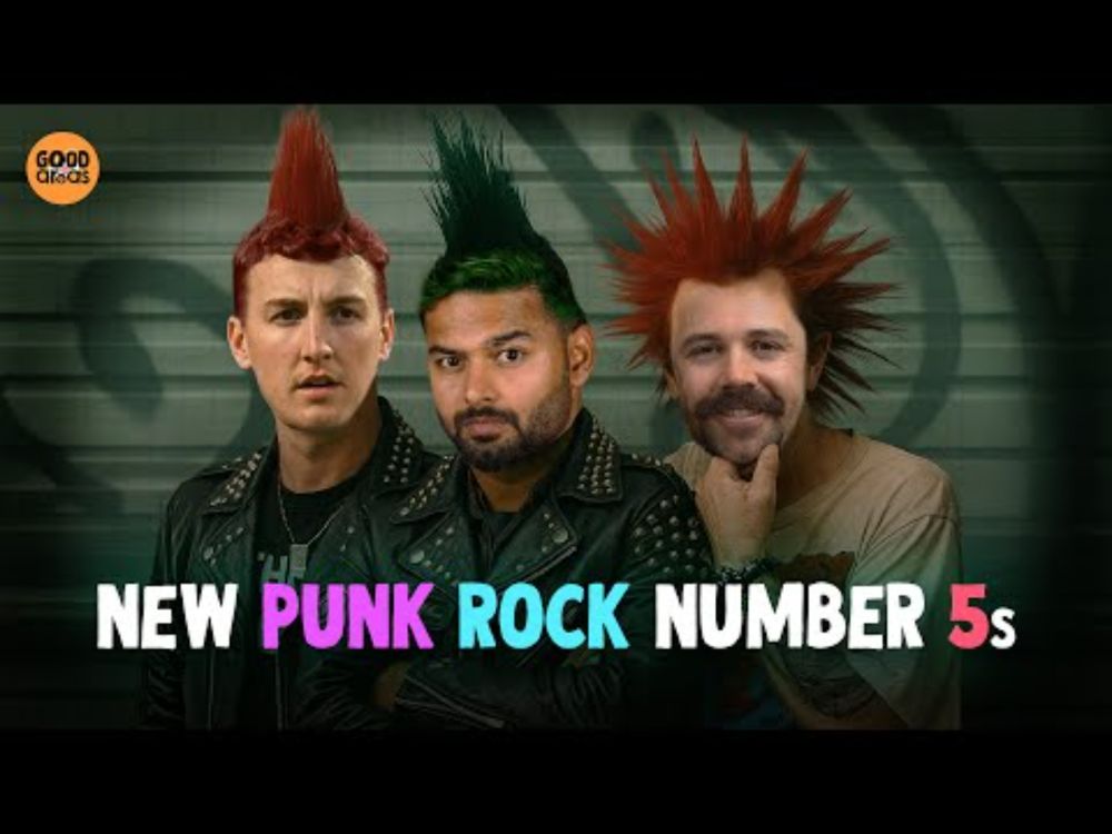The new Punk Rock number 5s | #cricket