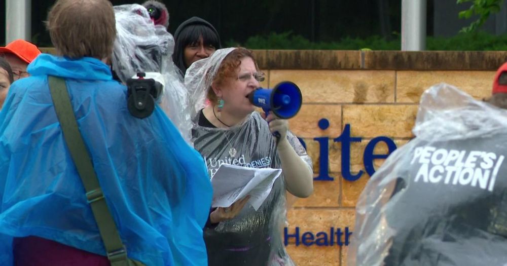 11 arrested during protest at UnitedHealthcare HQ, alleging company is systemically "refusing to approve care"