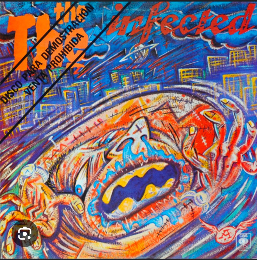 The The Infected album cover. 