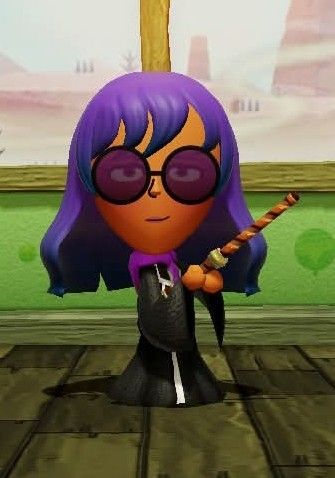 Started a new miitopia save file, bc why not. 

Here's MK. 💜💜💜